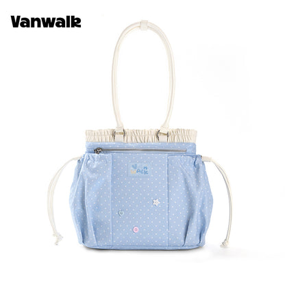 VANWALK Planner House-stilfuld snøretaske v3003