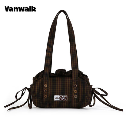 Vanwalk Elegant skuldertaske fra January Lucky Pony-serien v3013