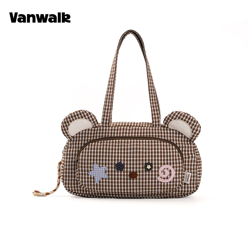 Vanwalk Skuldertaske med sødt design fra Notebook House-serien v3019
