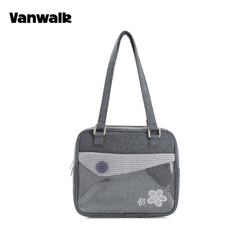 Vanwalk Skuldertaske med sødt design fra Notebook House-serien v3023