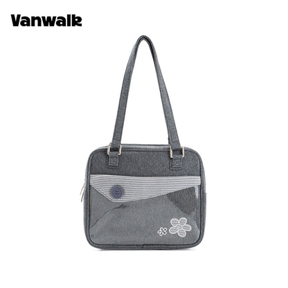 Vanwalk Skuldertaske med sødt design fra Notebook House-serien v3023