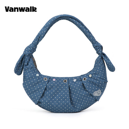 VANWALK Gulugulu-serien-original skuldertaske og håndtaske V3046