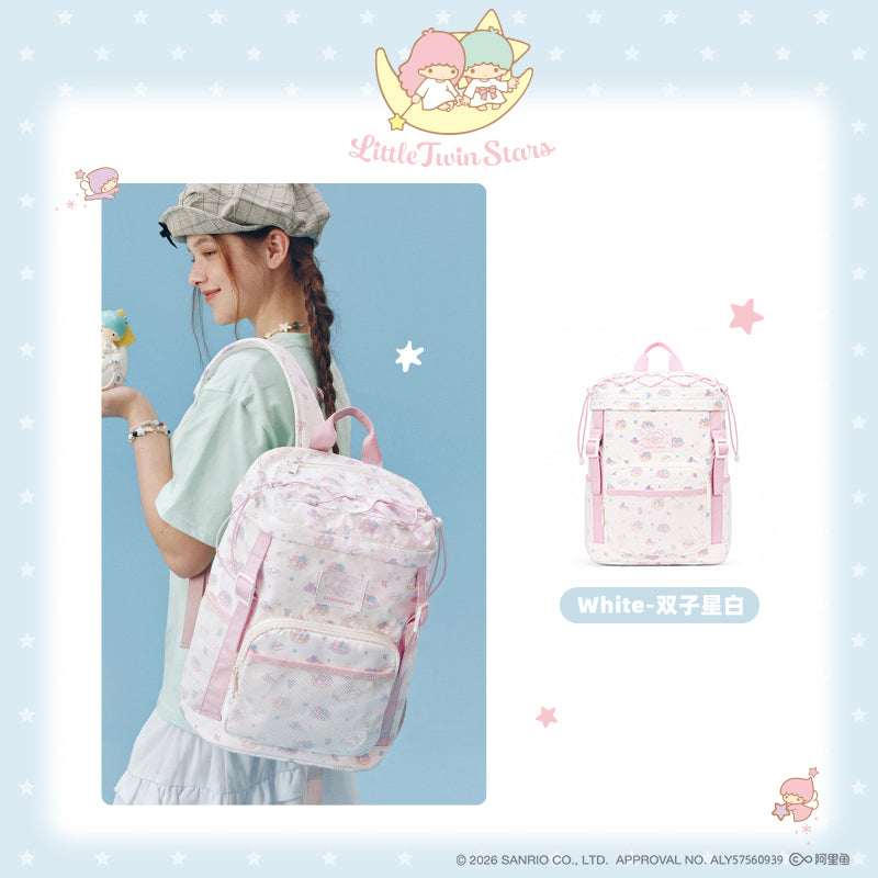 VANWALK Little Twin Stars Sanrio-samarbejdsrygsæk V3084